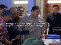 Airlangga Sebut Paket Makan Gratis Belum Tentu Berisi Susu
