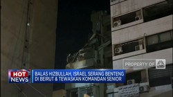 Israel Serang Benteng di Beirut Hingga Pemerintah Larang Rokok Eceran