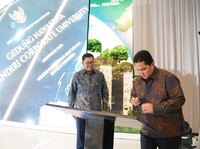 Erick Thohir Resmikan Gedung Baru Mandiri Corporate University