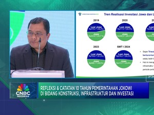 Investasi di Luar Jawa Era Jokowi Melonjak, Konstruksi Jadi Primadona