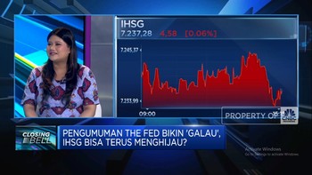 Video: Kabar Penting The Fed Dinanti, IHSG Bergerak 