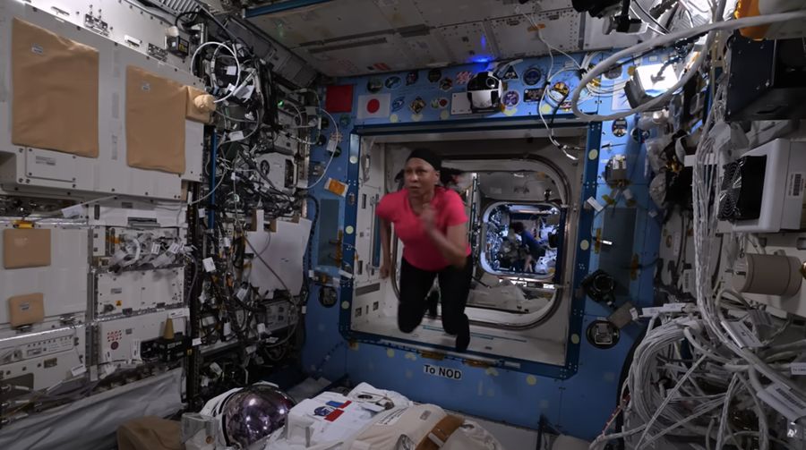 Olimpiade di Stasiun Luar Angkasa Internasional,. (YouTube/NASA)