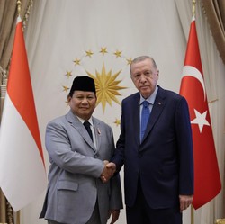 Erdogan ke RI 11-12 Februari 2025, Jumpa Prabowo di Istana Bogor Besok