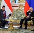 Langka, Detik- Detik Prabowo '4 Mata' dengan Putin di Rusia