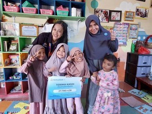 Sahabat Baik Bantu Kondisi Rumah Belajar Merah Putih Semakin Baik