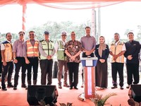 WIKA Groundbreaking Proyek Konektivitas Masyarakat di Kaltim
