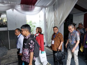 236 Calon Pimpinan KPK Tiba di Pusdiklat Setneg Jelang Tes Tulis