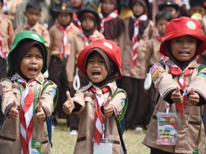Harapan Bupati Karawang ke Pramuka Saat Buka Kemah Terpadu