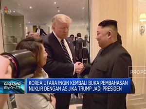Korut Berencana Bahas dengan AS Jika Trump Jadi Presiden