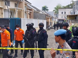 Lokasi Penangkapan Terduga Teroris di Kota Batu Dipolice Line