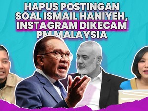 Hapus Postingan soal Ismail Haniyeh, Instagram Dikecam PM Malaysia