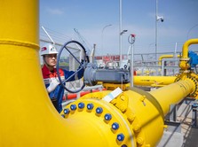Fasilitas Penerima Gas atau On Shore Receiving Facilites (ORF) Pipa Transmisi Gas Cirebon-Semarang (Cisem) Tahap 1 di Tambak Rejo, Semarang, Jawa Tengah, yang dioperasikan PT Pertamina Gas (Pertagas). (Dok. Pertagas)