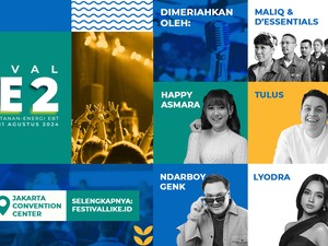 Festival LIKE 2 Dimeriahkan Tulus hingga Maliq, Catat Tanggalnya!