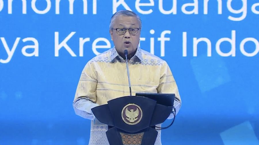 Gubernur Bank Indonesia (BI) Perry Warjiyo dalam Upacara Pembukaan FEKDI x KKI 2024. (Tangkapan Layar Youtube Bank Indonesia)