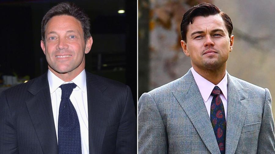 Jordan Belfort dan Leonardo DiCaprio