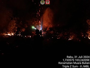 Lahan Kosong di Muaro Bulian Jambi Terbakar, Penyebab Masih Diselidiki