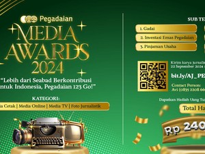 Pegadaian Media Awards 2024 Berhadiah Total Rp 240 Juta Resmi Digelar