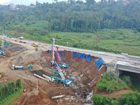 Tol Bocimi yang Longsor Ditargetkan Selesai Sebelum Akhir 2024