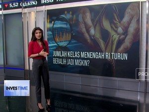 Daya Beli Tergerus, Kelas Menengah RI Turun & Beralih Jadi Miskin?