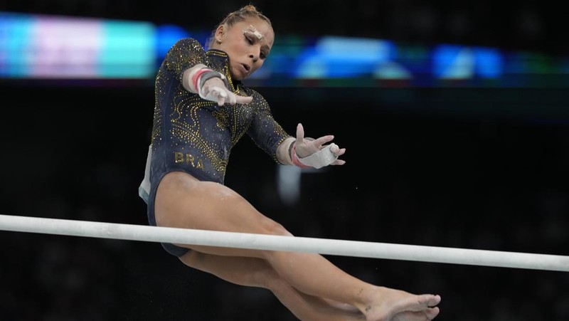 Atlet anggar Mesir Nada Hafez mengumumkan kehamilannya saat berlaga di Olimpiade Paris 2024. (Instagram @nada_hafez)