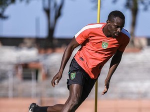 Flavio Silva Antusias Hadapi Persik di Team Launching Game Persebaya