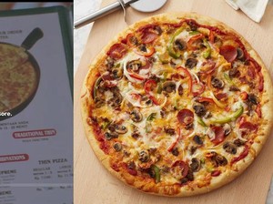 Harga Pizza di Tahun 80an Cuma Rp 7 Ribuan, Bikin Netizen Kaget