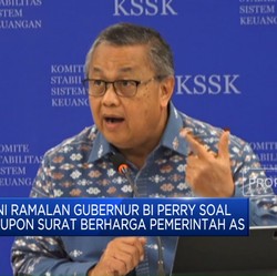 Ini Ramalan Gubernur BI Perry Soal Kupon Surat Berharga Pemerintah AS