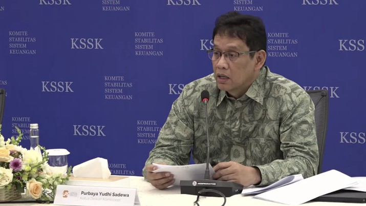 Ketua Dewan Komisioner Lembaga Penjamin Simpanan (LPS), Purbaya Yudhi Sadewa dalam Konferensi Pers KSSK : Hasil Rapat Berkala KSSK III Tahun 2024. (Tangkapan Layar Youtube kementerian Keuangan) Ketua Dewan Komisioner Lembaga Penjamin Simpanan (LPS), Purbaya Yudhi Sadewa dalam Konferensi Pers KSSK : Hasil Rapat Berkala KSSK III Tahun 2024. (Tangkapan Layar Youtube kementerian Keuangan)