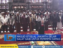 Video: Masjid Istiqlal Jakarta Gelar Salat Gaib Untuk Pimpinan Hamas