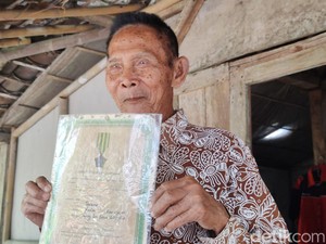 Dinsos Gunungkidul soal Bansos bagi Mbah Sarno Eks Militer Sukarela