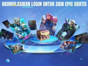 Moonton Bagi-bagi Skin Mobile Legends Gratis, Rayakan Ultah ke-10