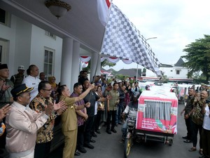 550 Becak di Sumut Dilibatkan untuk Promosi PON 2024