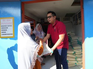 Pj Walkot Mojokerto Cek Penyaluran Bantuan Pangan Sasar 2.345 Keluarga