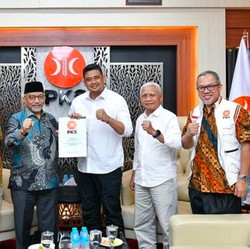 Komentar Bobby Nasution Usai Resmi Didukung PKS di Pilgub Sumut 2024