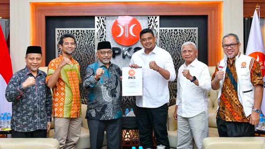 PKS resmi dukung Bobby Nasution di Pilgub Sumut 2024.
