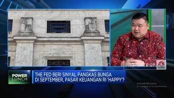 Prospek The Fed Pangkas Bunga di September Menguat, Pasar RI 