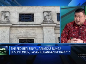 Prospek The Fed Pangkas Bunga di September Menguat, Pasar RI