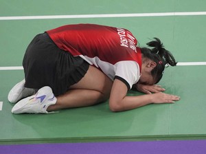 Pelukan An Se-young buat Gregoria Mariska