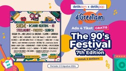 Mau Tiket The 90s Festival? Cek di Sini!