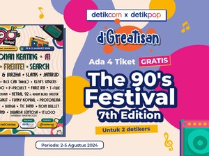 Mau Tiket The 90s Festival? Cek di Sini!