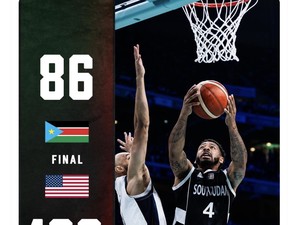 Negara Termuda Dunia Repotkan Tim Basket AS, Netizen Umbar Pujian