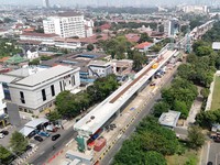 Progress Memuaskan, Waskita Pede Proyek LRT Jakarta Tepat Waktu