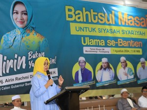 Dapat Dukungan Dari Ulama, Airin Diminta Perhatikan Pembangunan Ponpes