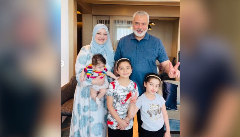 Momen Terakhir Ismail Haniyeh bersama Keluarga. (Instagram/Inas_Haniya)