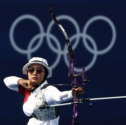 Langkah Atlet Panahan RI Diananda di Olimpiade Paris 2024 Tertahan