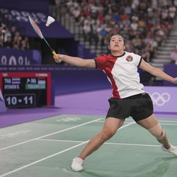 Gregoria Bawa RI ke Semifinal Olimpiade 2024, 