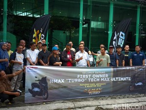 Yamaha NMax Turbo Varian Tertinggi Mulai Diserahkan ke Konsumen