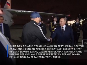 Pertukaran Tahanan Terbesar AS dan Rusia, Biden-Putin Sambut Warganya!