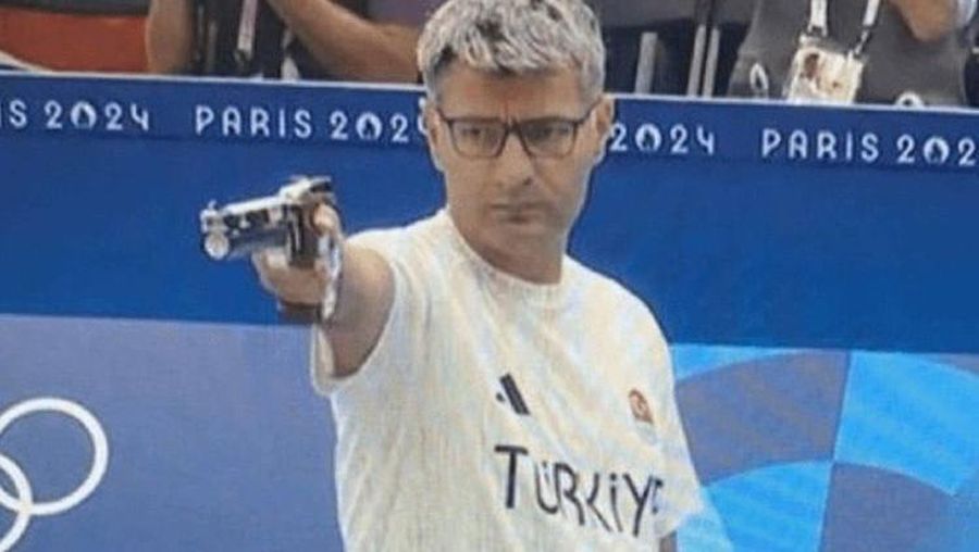 Olimpiade Paris 2024 Yusuf Dikec, atlet tembak asal Turki di Olimpiade Paris 2024