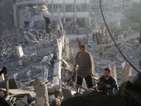 Israel Bombardir Sekolah PBB di Gaza, 34 Tewas Termasuk Anak-Anak